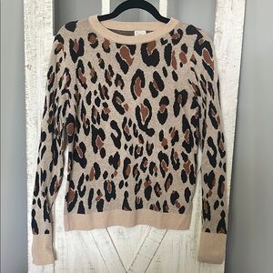 Women’s A New Day Cheetah Print Sweater